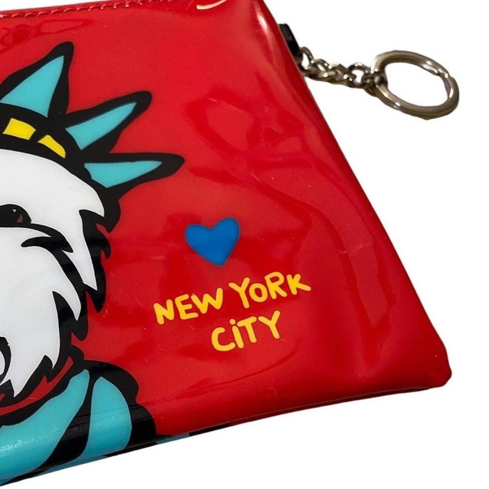 Marc Tetro NYC Liberty Westie Zip Pouch West Highland White Terrier - Picture 5 of 7